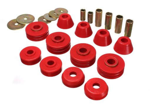 Picture of Energy Suspension Gm Cab Mount Set - Red