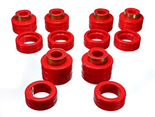 Picture of Energy Suspension Chevy Pickup 24Wd Body Mounts - Red