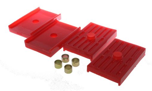 Picture of Energy Suspension Leaf Spring Isolators - Red