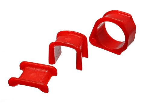 Picture of Energy Suspension Fd Escort Rack Bushing Set - Red