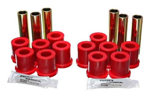 Picture of Energy Suspension Fd 2Wd Rr Sprg Bush Set - Red