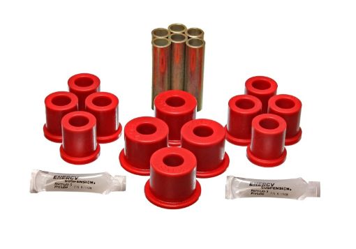 Picture of Energy Suspension Fd 4 Wd Frt Sprg Bush Set - Red