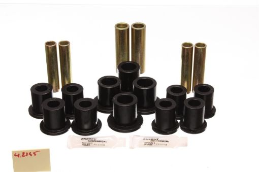Picture of Energy Suspension Fd Rr Spring Bush Set Complete - Black