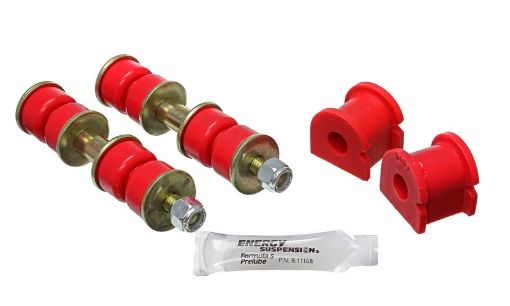 Picture of Energy Suspension 13Mm Rear Swaybar Bushing Set - Red