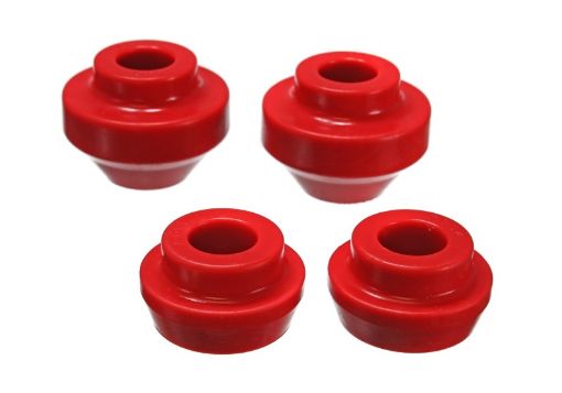 Picture of Energy Suspension Fd Strut Arm Bush Set - Red