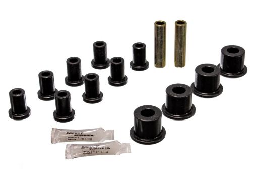 Picture of Energy Suspension Rear Spring And Shackle Bushng - Black