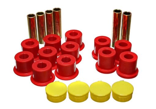 Picture of Energy Suspension Rear Leaf Spring Set - Red