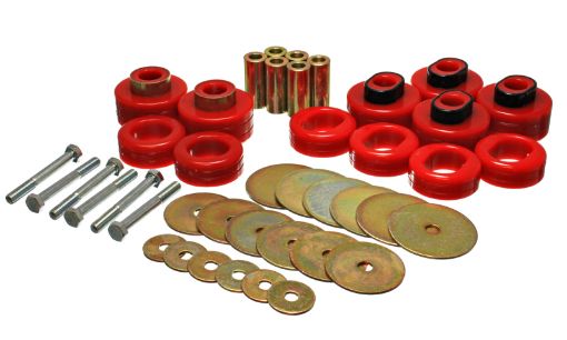 Picture of Energy Suspension Cab Mount Set - Std Cab - Red