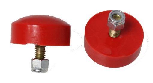 Picture of Energy Suspension 1in Tall Buttonhead Bump Stop - Red