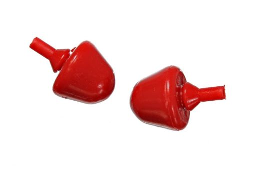 Picture of Energy Suspension Bump Stop Round Bullet Nose - Red