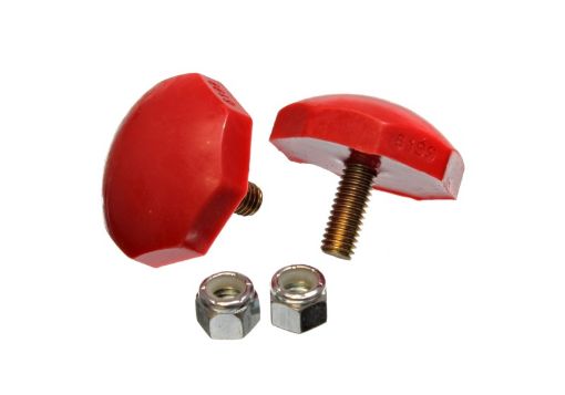 Picture of Energy Suspension Octagon Bump Stop Set - Red