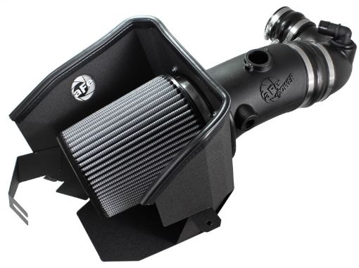 Picture of aFe MagnumFORCE Stage - 2 Pro DRY S Air Intake System Ford Diesel Trucks 08 - 10 V8 - 6.4L (td)