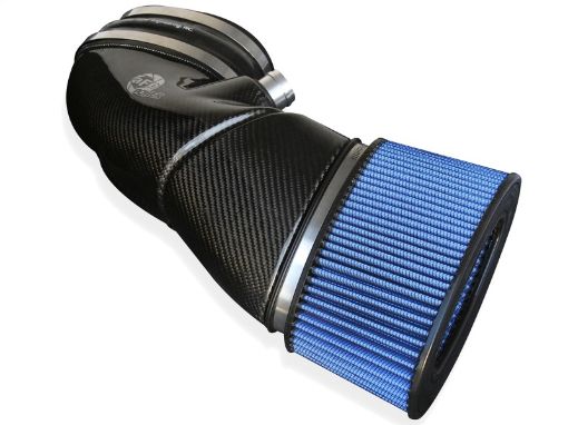Picture of aFe MagnumFORCE Carbon Fiber Air Intake System Stage - 2 PRO 5R 08 - 13 BMW M3 (E9X) V8 4.0L