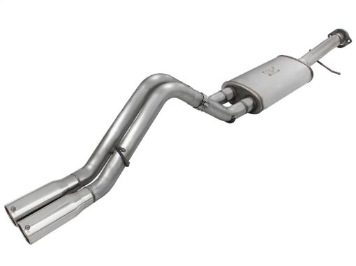 Picture of aFe Power MACHForce XP Exhaust System Cat - Back 409 Stainless Steel 07 - 08 Hummer H2 V8 6.0L6.2L