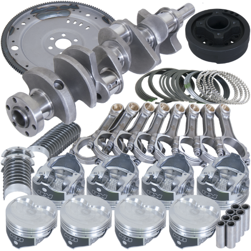 Picture of Eagle Ford 302 Serpentine 164 Tooth Flexplate Balanced Rotating Assembly 5.400in I - Beam .030 Bore
