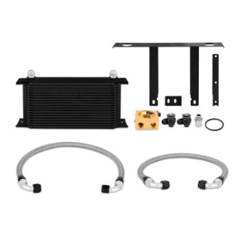 Picture of Mishimoto 10 - 12 Hyundai Genesis Coupe 2.0T Thermostatic Oil Cooler Kit - Black