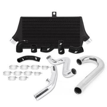 Picture of Mishimoto 01 - 07 Mitsubishi Lancer Evolution 789 Race Intercooler Kit - Black