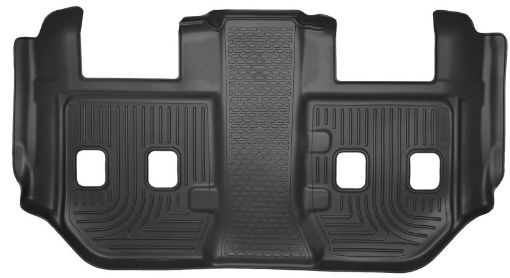 Picture of Husky Liners 2015 ChevroletGMC SuburbanYukon XL WeatherBeater Black Third Seat Floor Liners