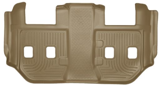 Picture of Husky Liners 2015 ChevroletGMC SuburbanYukon XL WeatherBeater Tan Third Seat Floor Liners