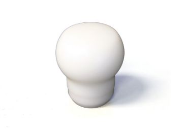 Picture of Fat Head Delrin Shift Knob (White) Universal 10x1.25