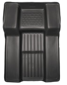 Picture of Husky Liners 07 - 10 GM EscaladeTahoeYukon WeatherBeater Black Walkway (2nd Row Bucket) Floor Liners