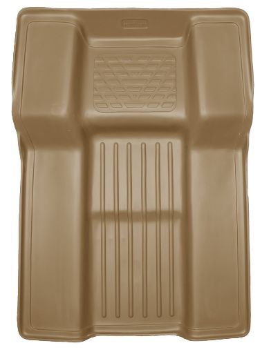 Picture of Husky Liners 07 - 10 GM EscaladeTahoeYukon WeatherBeater Tan Walkway (2nd Row Bucket) Floor Liners