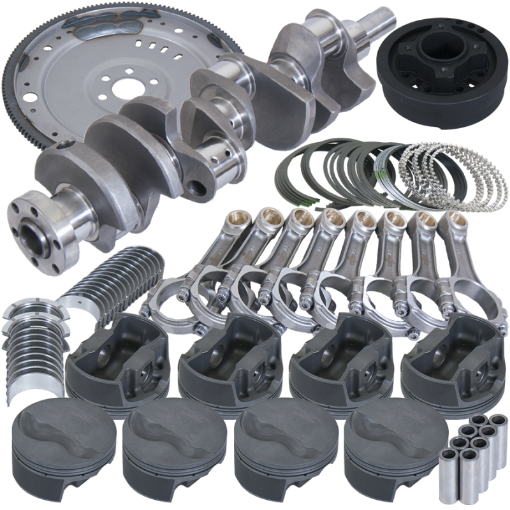 Picture of Eagle Ford 302 V - Rib Belt 157 Tooth Flexplate Balanced Rotating Assembly - 5.400in I - Beam .030 Bore