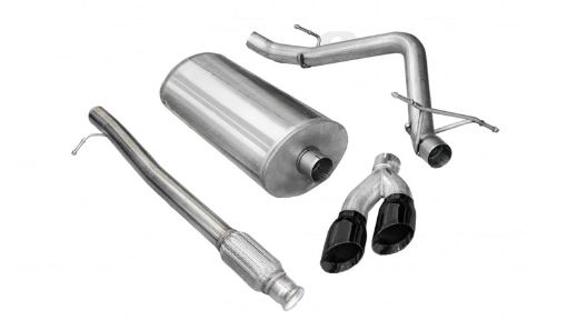 Picture of Corsa 2010 - 2013 Chevrolet Silverado Crew CabShort Bed 1500 4.8L V8 Black Sport Cat - Back Exhaust
