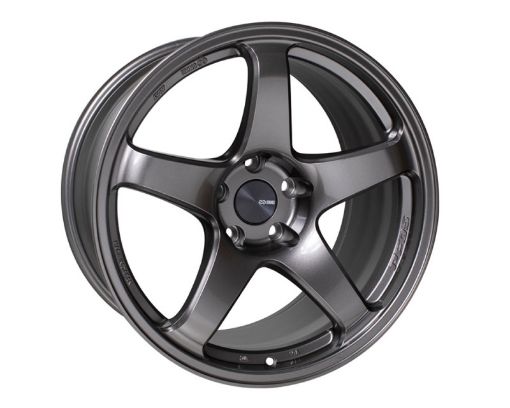 Picture of Enkei PF05 19x8.5 5x112 38mm Offset 75mm Bore Dark Silver Wheel