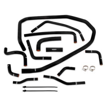 Picture of Mishimoto 2015 Subaru WRX Black Silicone Radiator Coolant Ancillary Hoses Kit