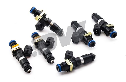 Picture of DeatschWerks 93 - 98 Toyota Supra TT (14mm O - Ring for Top Feed) Bosch EV14 1200cc Injectors (Set of 6)