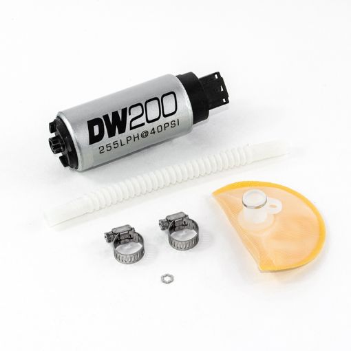 Picture of DeatschWerks 04 - 08 Mazda RX - 8 DW200 255 LPH In - Tank Fuel Pump w Install Kit