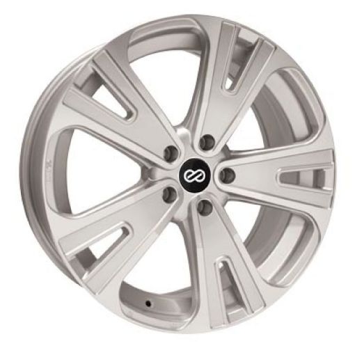 Picture of Enkei Universal SVX Truck SUV 18x8 40mm Offset 5x114.3 Bolt 72.6mm Bore Silver Machined Wheel