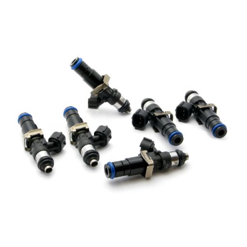 Picture of DeatschWerks 93 - 98 Toyota Supra TT 2200cc Injectors for Top Feed Conversion 14mm O - Ring (set of 6)