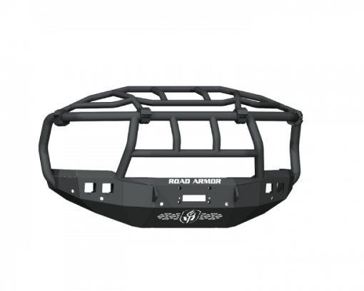 Picture of Road Armor 19 - 21 Ram 25003500 Stealth Front Winch Bumper Titan Guard wIntimidator Guad - Tex Blk