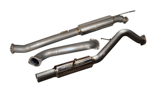 Picture of Injen 14 - 19 Ford Fiesta ST 1.6L Turbo 4Cyl 3.00in Cat - Back Stainless Steel Exhaust System