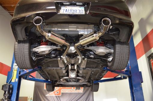 Picture of Injen 08 - 13 Infiniti G37G37 IPL Coupe 3.7L 76mm Stainless Steel Exhaust w Titanium Tips