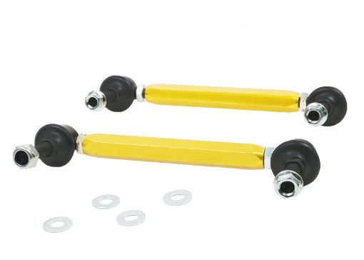 Picture of Whiteline Universal Swaybar Link Kit - Heavy Duty Adj Steel Ball w 10mm BallBall
