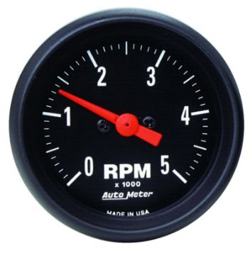 Picture of Autometer Z - Series 52mm 5000RPM In - Dash Tachometer