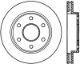 Picture of StopTech 02 - 06 Cadillac Escalade Chevrolet Avalanche 1500 Front Left Slotted Cryo Rotor