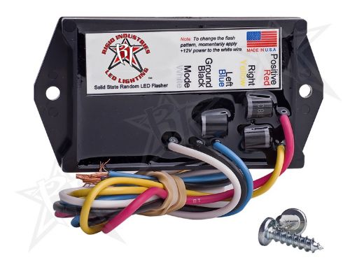 Picture of Rigid Industries 6 Amp LED Flasher - 2 Output - 12 Volt
