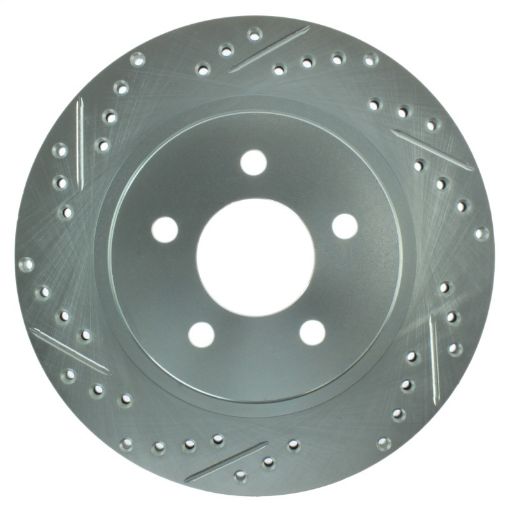 Picture of StopTech Select Sport 05 - 10 Ford Mustang GT Slotted and Drilled Rear Right Rotor