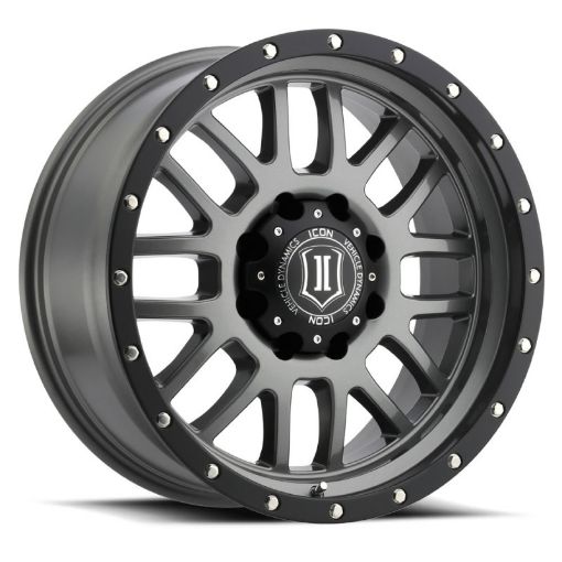 Picture of ICON Alpha 20x9 5x150 16mm Offset 5.625in BS Gunmetal Wheel