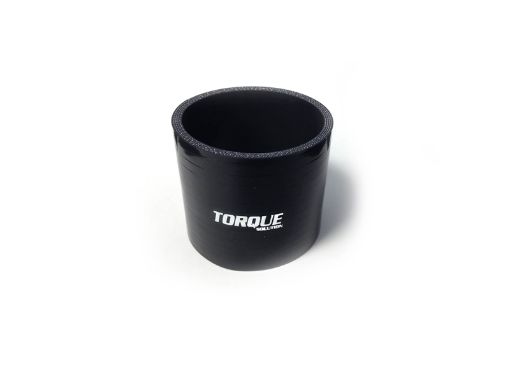 Picture of Torque Solution Straight Silicone Coupler 2.75in Black Universal