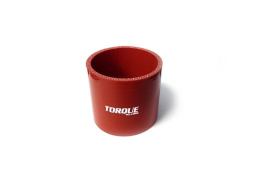 Picture of Torque Solution Straight Silicone Coupler 3in Red Universal