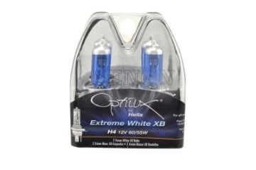 Picture of Hella Optilux 12V 6055W H49003 P43t Extreme White XB Bulb (Pair)