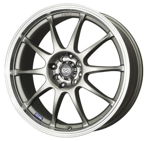 Picture of Enkei J10 18x7.5 5x100114 38mm Offset 72.6mm Bore Dia Silver w Machined Lip Wheel