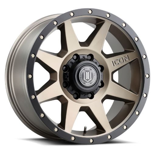 Picture of ICON Rebound 20x9 8x6.5in 12mm Offset 5.5in BS Bronze Wheel