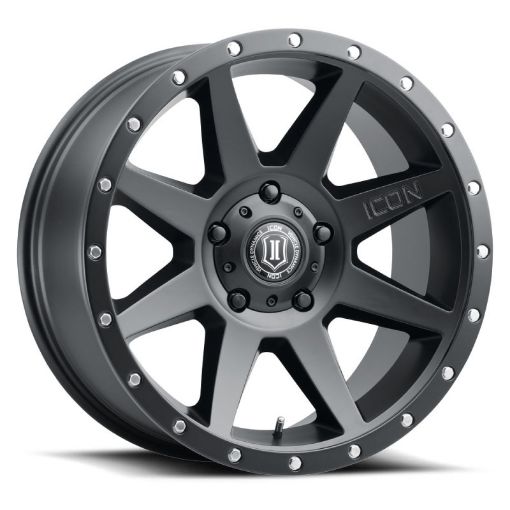 Picture of ICON Rebound 20x9 6x5.5 0mm Offset 5in BS Satin Black Wheel