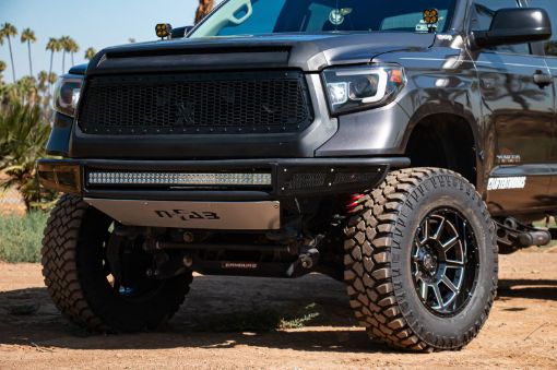 Picture of ICON Recoil 20x10 5x150 - 24mm Offset 4.5in BS Gloss Black Milled Spokes Wheel